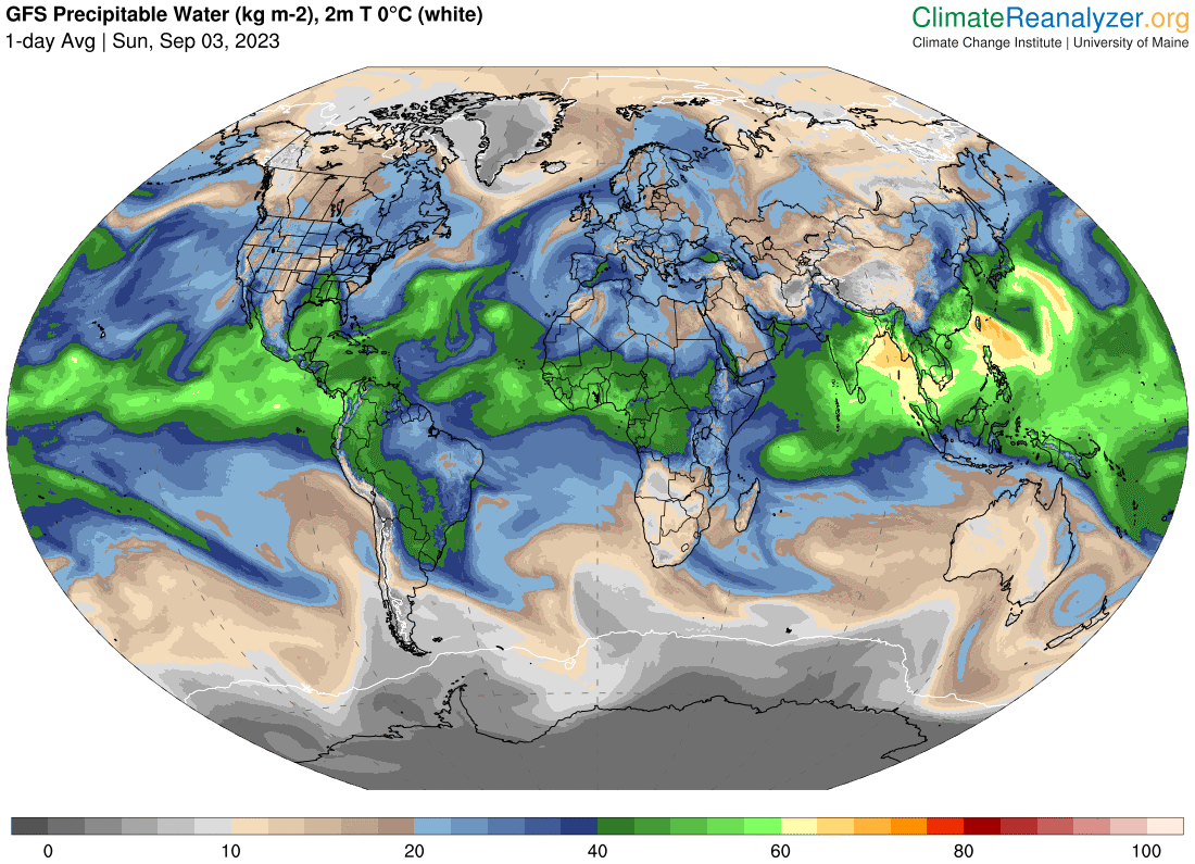 Global Meteo Overview Maps